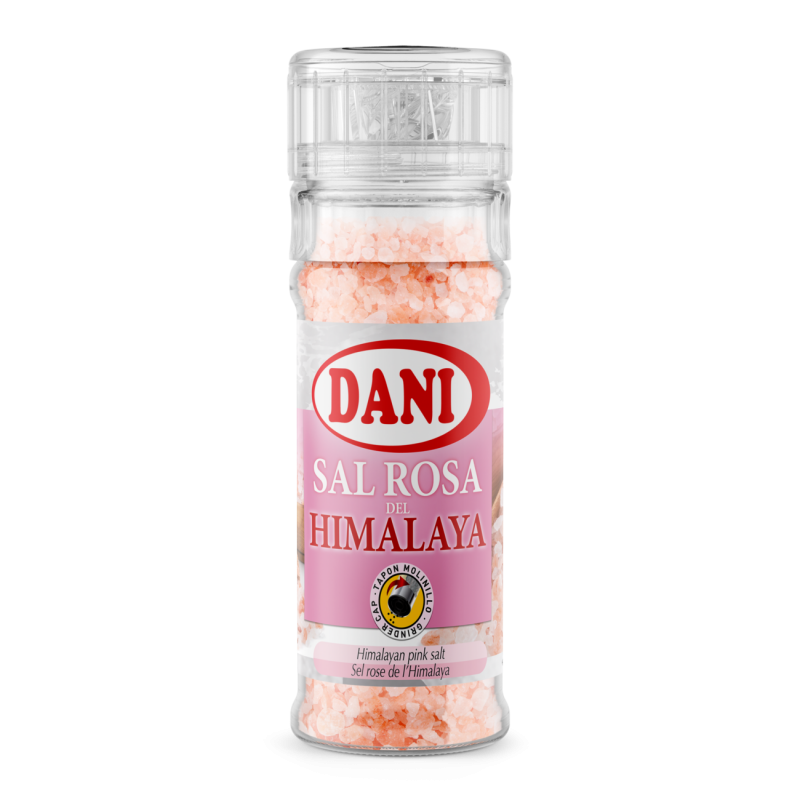 Sal Rosa del Himalaya 100 g - Sem glúten - Dani
