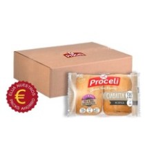 Pack Ahorro Ciabatta Rústica Sin gluten - Proceli - 5 Paquetes de 2x60g.