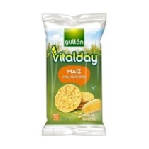 Vitalday - Tortitas de Maiz 108, 8 g - Sin gluten - Gullón