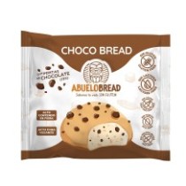 Bollo con Pepitas de Chocolate 60 grs. Sin gluten - AbueloBread