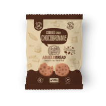 Bolachas ChocoBrownie 150 grs. Sem glúten - AbueloBread