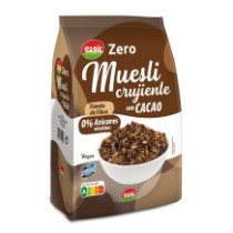Muesli crujiente ZERO Cacao 300 g - Sem glúten - Esgir