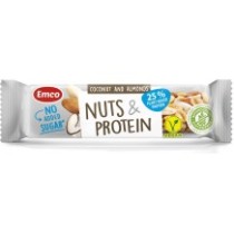 Barrita de Coco Alta Proteína 35 g - Sin gluten - Emco