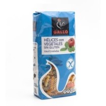 Hélices con vegetales 450 gr. - Sin gluten - Gallo