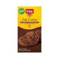Soft Cookies Doble Chocolate Sem glúten - Schär - 210 grs