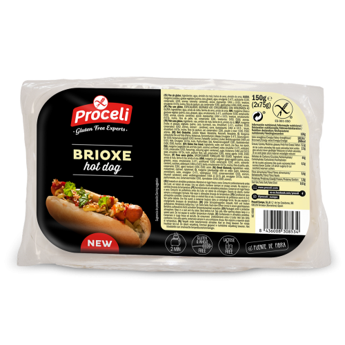 Hot Dog Brioxe - Sin gluten...