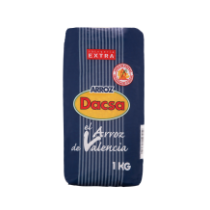 Arroz Blanco Categoría Extra D.O. Valencia, 1 kg. Sin Gluten - Naturdacsa