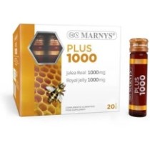 Jalea Real Plus 1000 - 20 Viales x 10 ml - Sin Gluten - Marnys