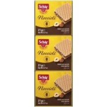 Nocciolí - Bolachas de avelã 3x21 g - Sem glúten - Schär