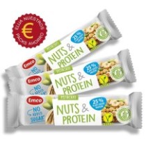 Pack Ahorro Barrita de Pistacho Alta Proteína 3 unids. x 35 g - Sin gluten - Emco
