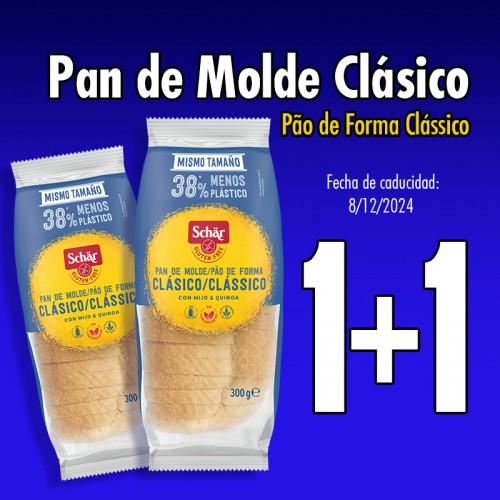 1+1: Pan de molde Clásico -...