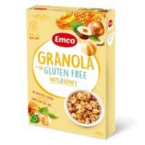 Granola Muesli con Miel y Frutos secos - 340 gr - Sin gluten - Emco
