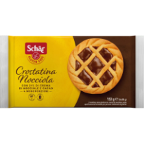 Crostatina Nocciola Sem glúten - Schär - 152 g (4x38g)