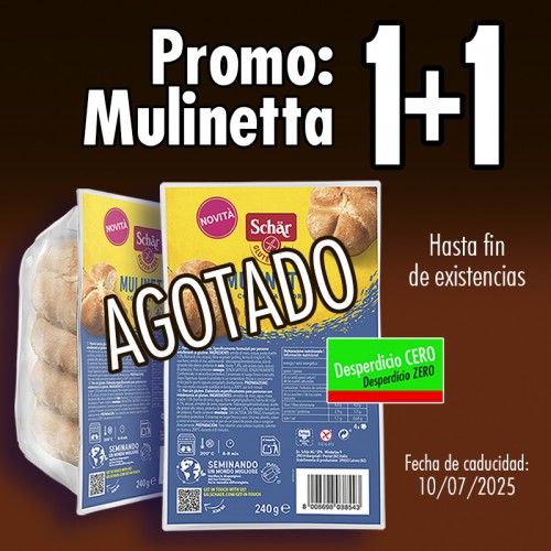 1+1 Mulinetta Sem glúten -...