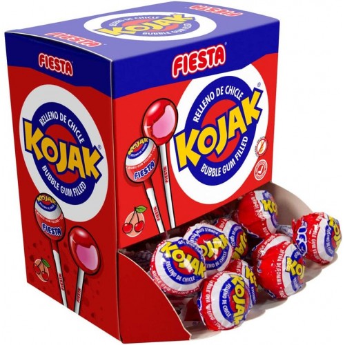 Caja Caramelos Kojak Cereza...