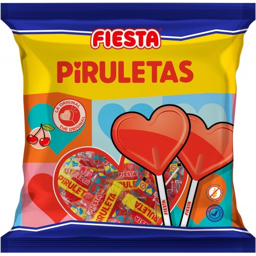 Piruletas Corazón de Cereza...