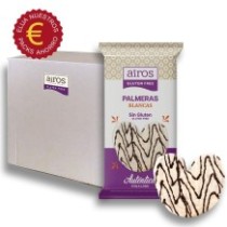 Pack Ahorro Palmeras Chocolate Blanco 4x150 g - Sin gluten - Airos
