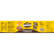 Creme de Grão de Bico e Cacau Sem Glúten - Mr. Beans - 200 grs