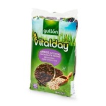 Tortitas de Arroz Integral com Chocolate Negro 105 g - Sem glúten - Gullón