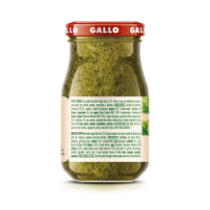 Salsa al Pesto 190g - Gallo - Sin Gluten