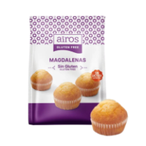 Mini Muffins - Magdalenas 210 grs. Sin gluten - Airos