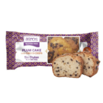 Plum Cake con choco Chips 240 gr. Sin gluten - Airos