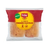 Ciabatta Tomate y Aceite de Oliva Sem Glúten - Schär - 250 g.