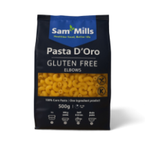 Elbows Pasta d'Oro 500 grs.  Sin gluten - SamMills