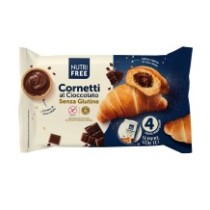 Cornetti al Cioccolato 240gr - Nutrifree - Sin Gluten