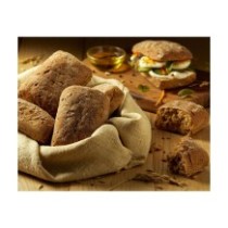 Ciabattine Rustiche - Chapata integral Sem glúten - Schär - 200 g.