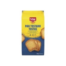 Pão torrado - Tostas Fette Biscottate Sem glúten - Schär - 260 grs
