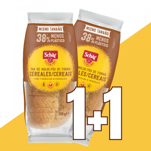 1+1 Pan de molde con...