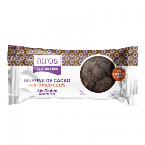 Muffins de Cacau com choco...