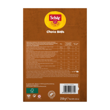 Choco Balls. Bolitas de Cereales crujientes de cacao - Sin gluten - Schär - 250 grs