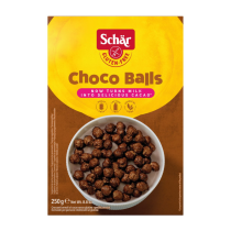 Choco Balls. Bolitas de Cereales crujientes de cacao - Sin gluten - Schär - 250 grs