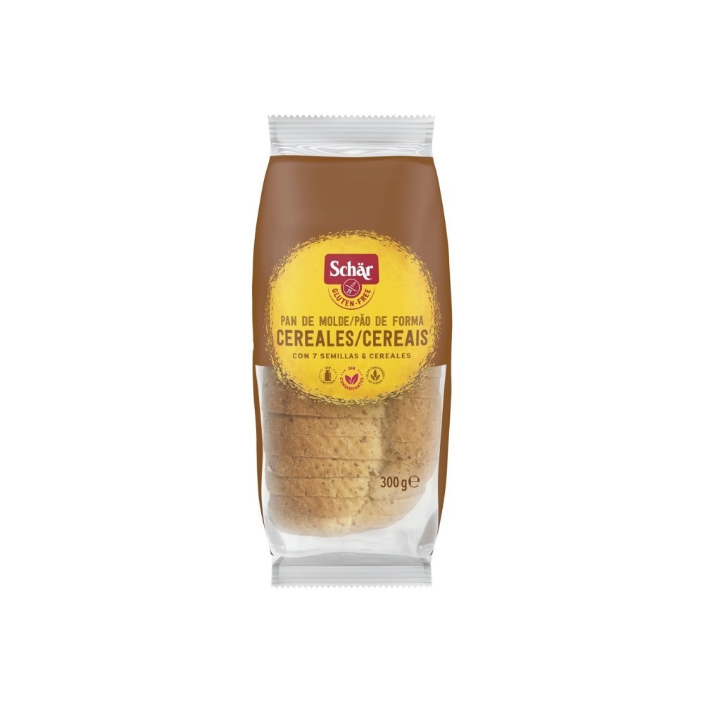 Pão de forma com Cereais Sem glúten Schär - 300 g