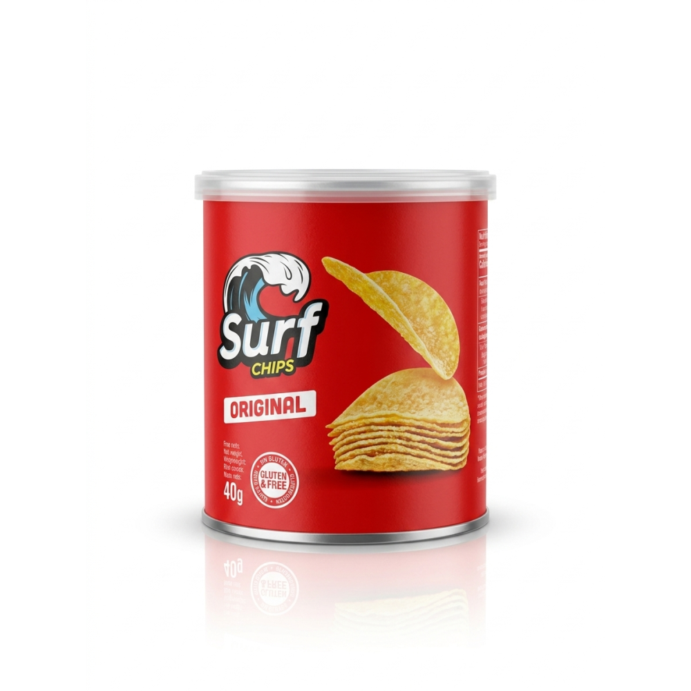 Patatas Sabor ORIGINAL 40g - Surf - Sin Gluten