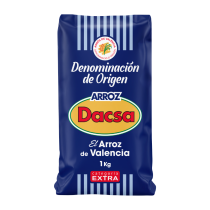 Arroz Blanco Categoría Extra D.O. Valencia, 1 kg. Sin Gluten - Arroz Dacsa