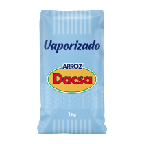 Arroz Dacsa Vaporizado 1 kg. Sem Glúten - Arroz Dacsa