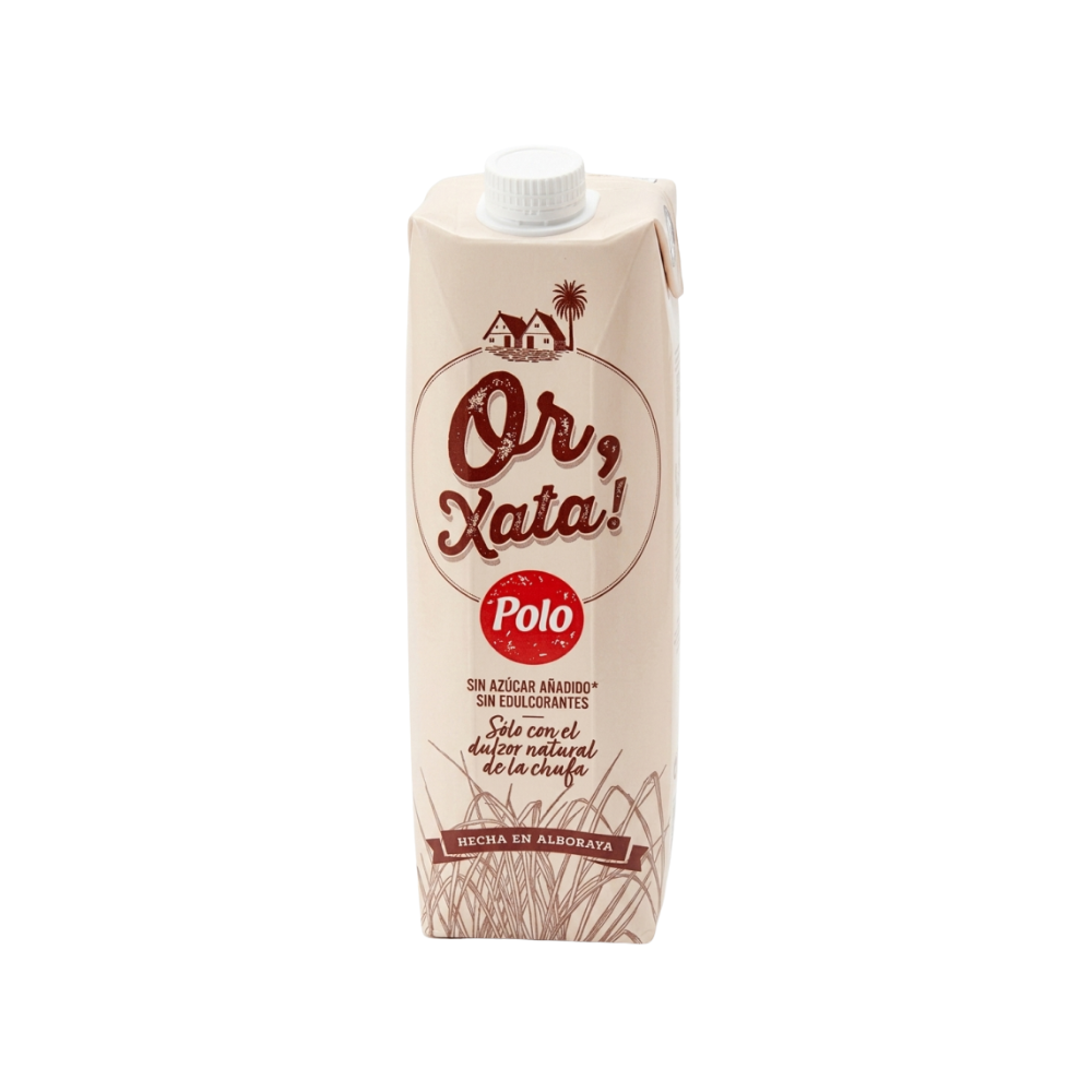 Horchata Sin Azucar Sin Edulcorantes 1 Litro - Sin Gluten - Polo