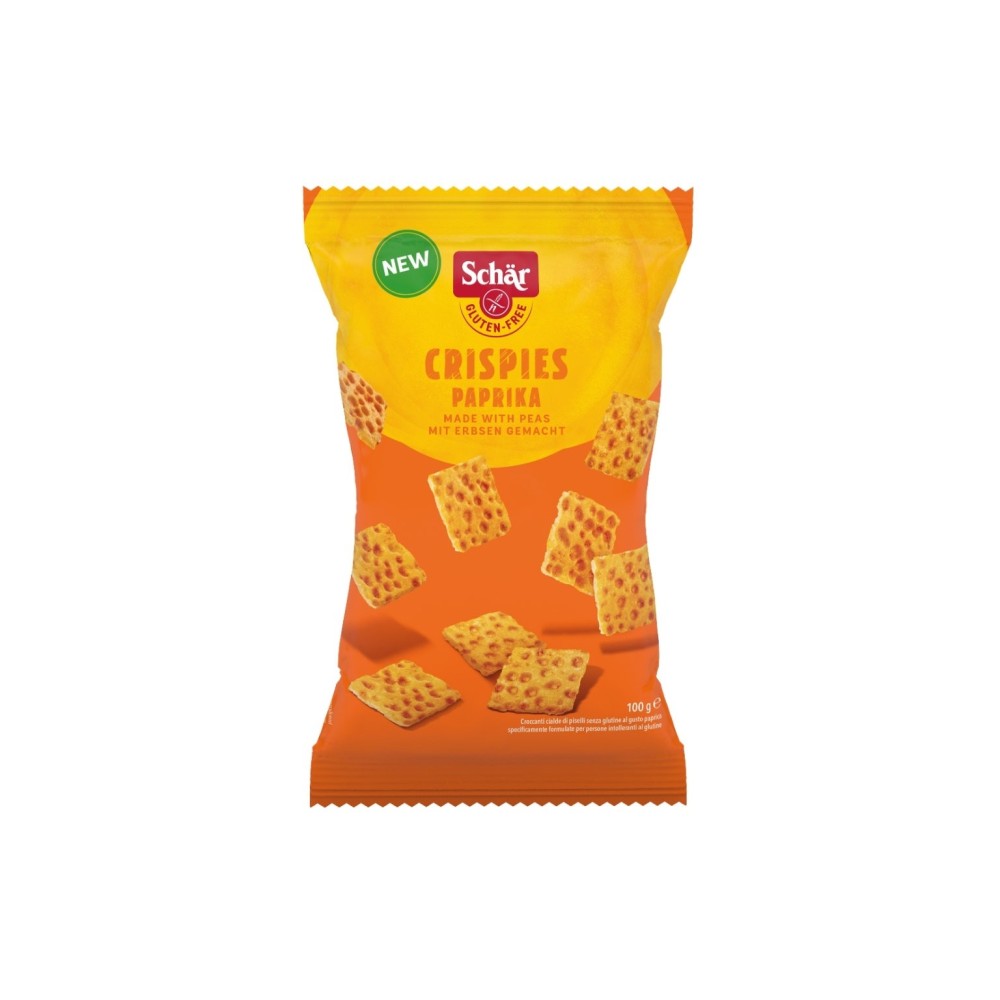 Crispies Paprika 100gr - Schär - Sem Gluten