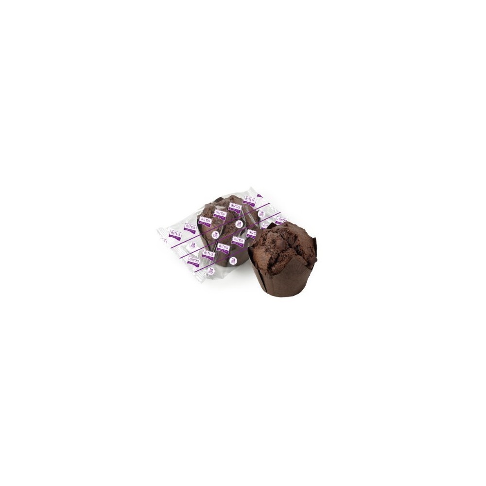 Muffin Cacao Choco Chips 85g - Airos - Sin Gluten
