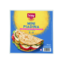 Mini Piadina 180gr (4x45g) - Schär - Sem gluten