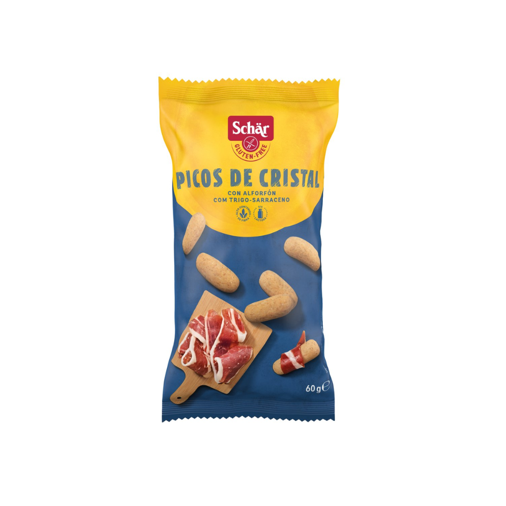 Picos de Cristal Sem glúten - Schär - 60 grs