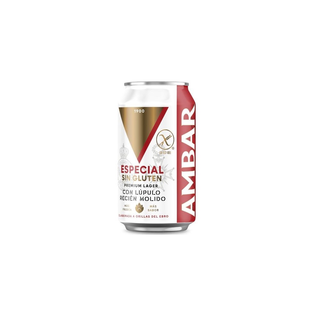 Lata Especial 33Cl - Ambar - Sin Gluten