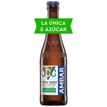 Botellin Triple Zero - Sin Gluten - Ambar