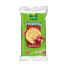 Tortitas de Maíz Sabor Jamón - Sin Gluten - Gullón