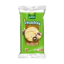 Tortitas de Maíz Sabor Setas, Trufa y Queso - Sin Gluten - Gullón