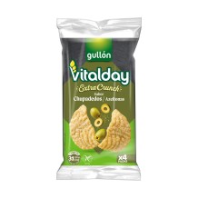 Tortitas de Cereales y Patata Sabor Aceituna Especiada Chupadedos - Sin Gluten - Gullón