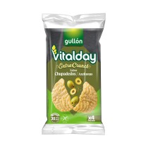 Tortitas de Cereales y Patata Sabor Aceituna Especiada Chupadedos - Sin Gluten - Gullón